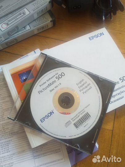 Фотопринтер Epson PictureMate 500. Фото бумага