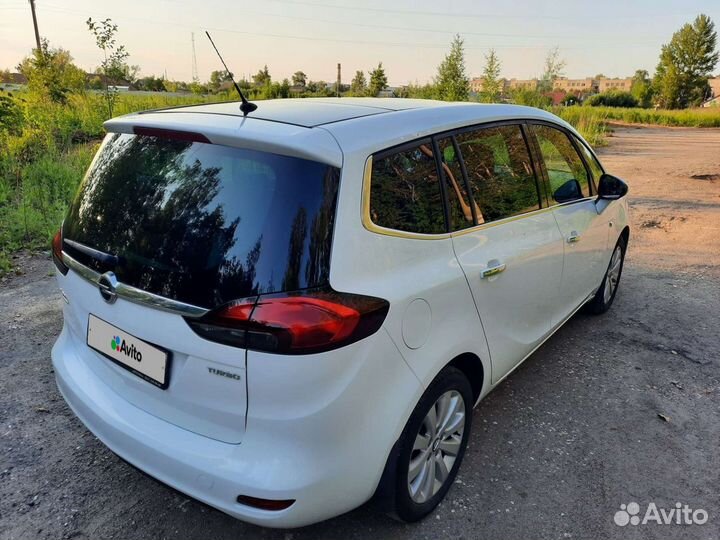 Opel Zafira 1.4 AT, 2013, 113 008 км