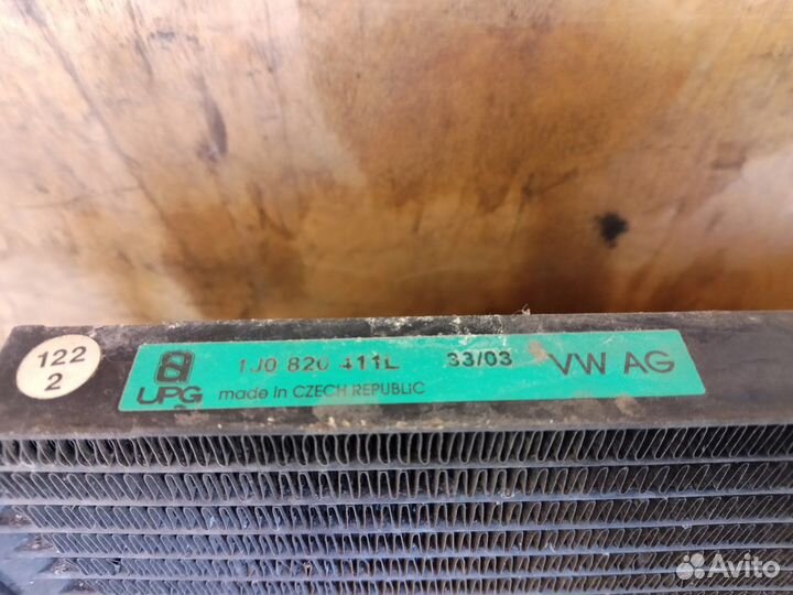 Радиатор кондиционера Volkswagen Golf 4 1J1