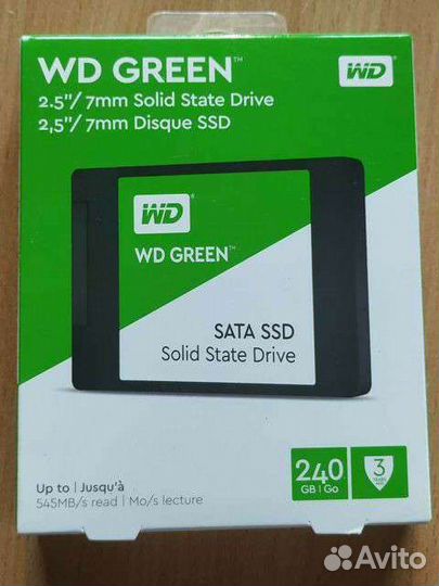 Жесткий диск ssd