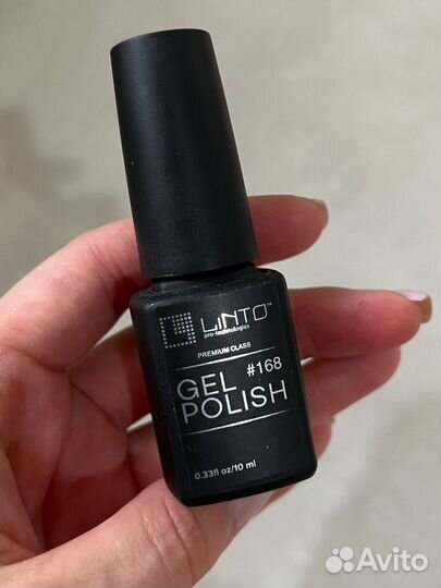 Гель лак для ногтей Linto 168 черный