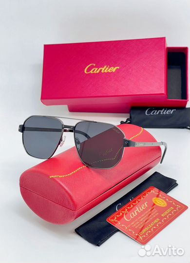 Солнцезащитные очки мужские cartier