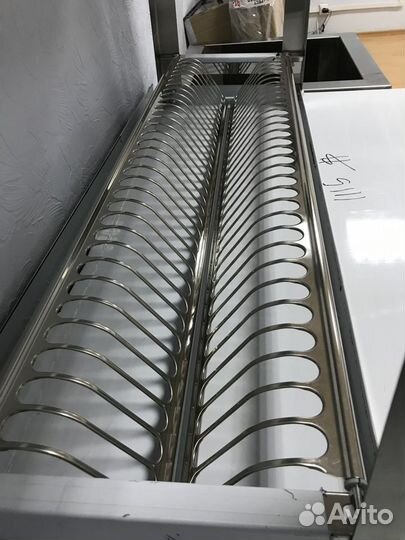 Стеллаж для сушки тарелок и стаканов сетки нерж