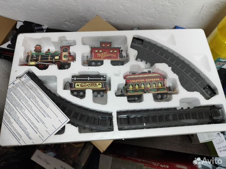 Железная дорога lemax 16 пределов со звуком