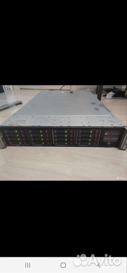 Сервер hp dl380p 16sff(xeon e5 2697v2, 256gb)