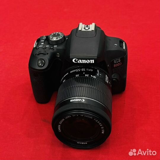 Canon 800d kit 18-55mm stm