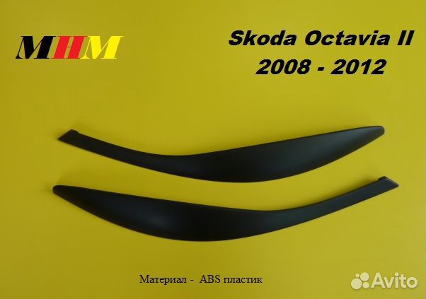 Накладки на фары (реснички)