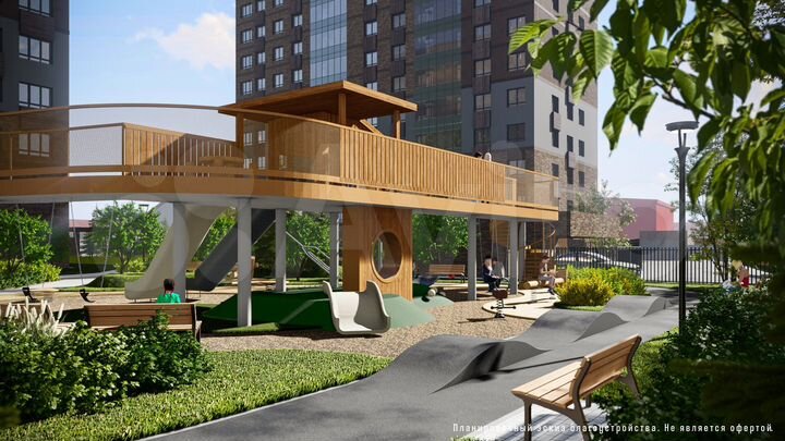 1-к. квартира, 42,3 м², 4/19 эт.