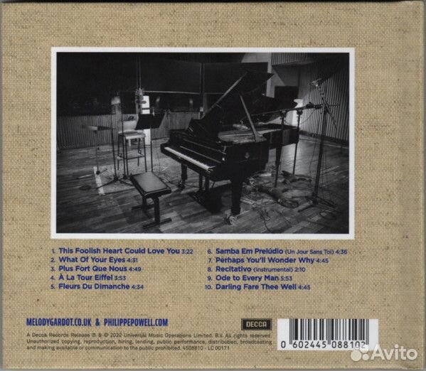 Melody Gardot, Philippe Powell - Entre Eux Deux (C