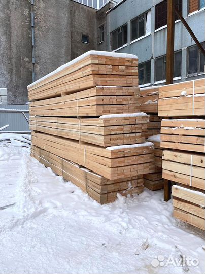 Доска обрезная 40х150х6000мм ГОСТ