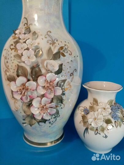 Вазы тонкий фарфор Кисловодск
