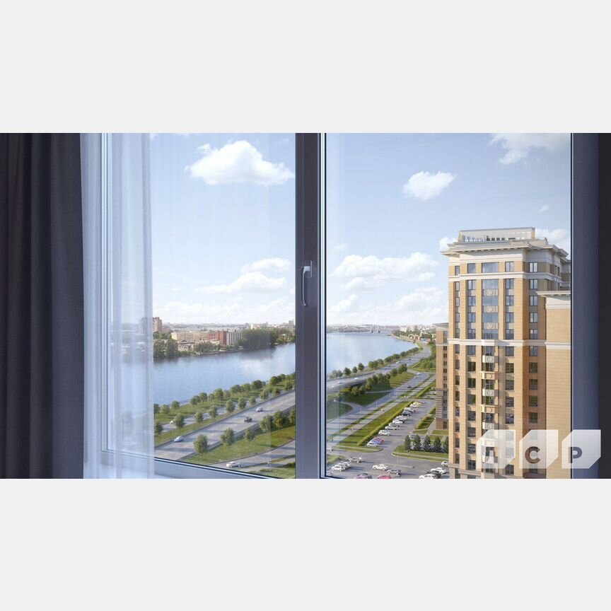 1-к. квартира, 39,8 м², 21/23 эт.