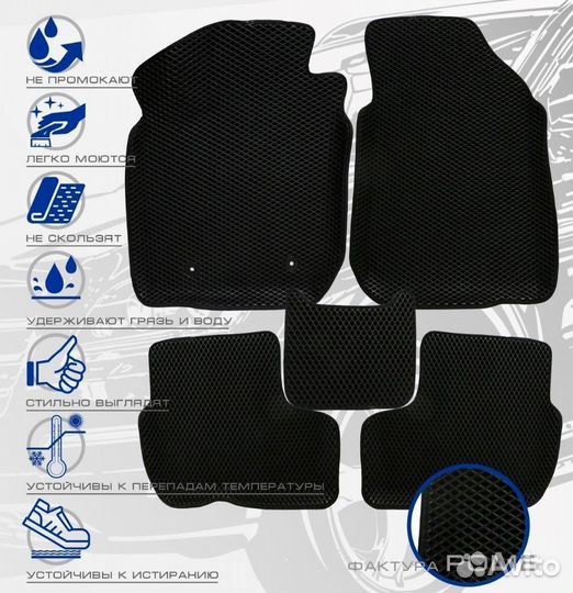 3D коврики ева audi A-3 (8P) 2003-2013