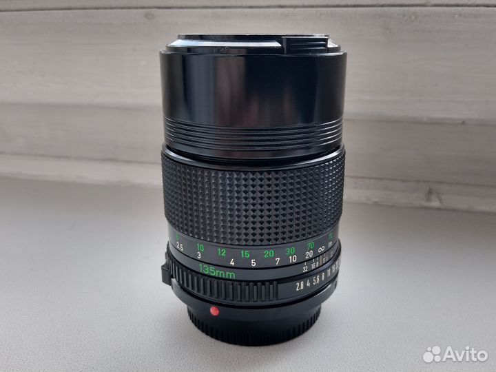 Объективы Canon FD 135 мм f/2.8 и 200 мм f/4