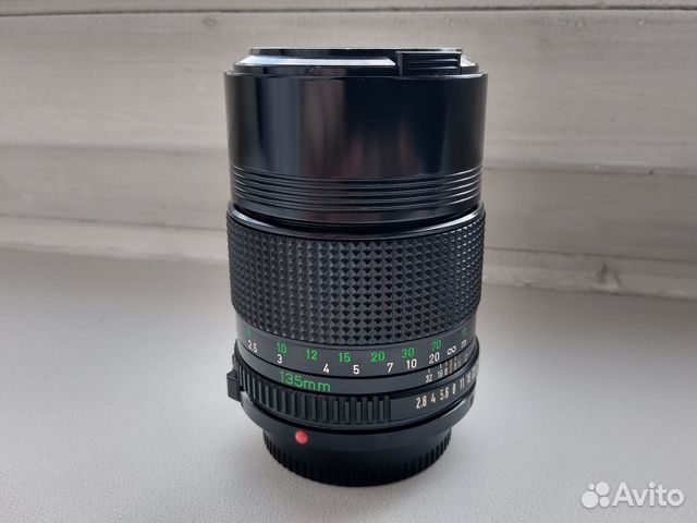 Объективы Canon FD 135 мм f/2.8 и 200 мм f/4