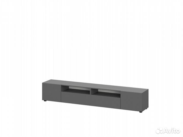 Тумба для тв Денвер 2,0 Графит серый