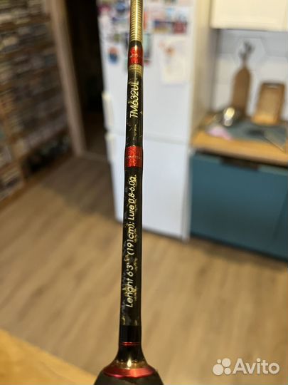 Спиннинг лайт Metsui TM632UL, 191 см - 0,8-6 гр