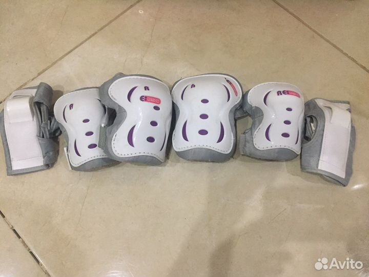 Ролики детские с комплектом защиты