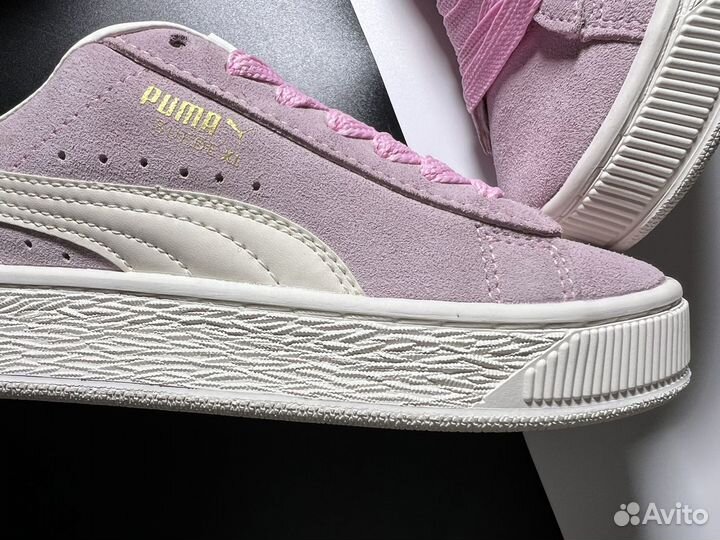 Кроссовки Puma Suede XL натуральные