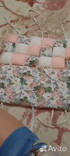 Бортики в детскую кроватку бу