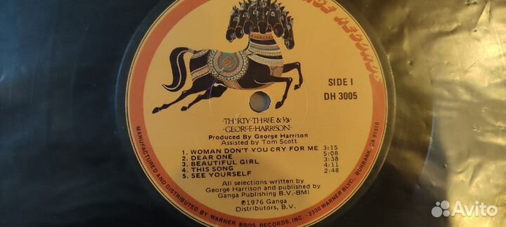 George Harrison LP (винил 3 альбома)