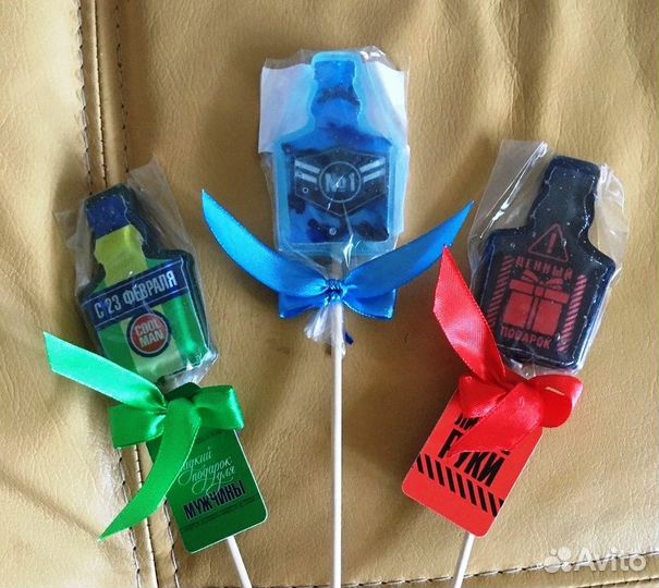 Топперы для букетов, тортов, подарков и игр