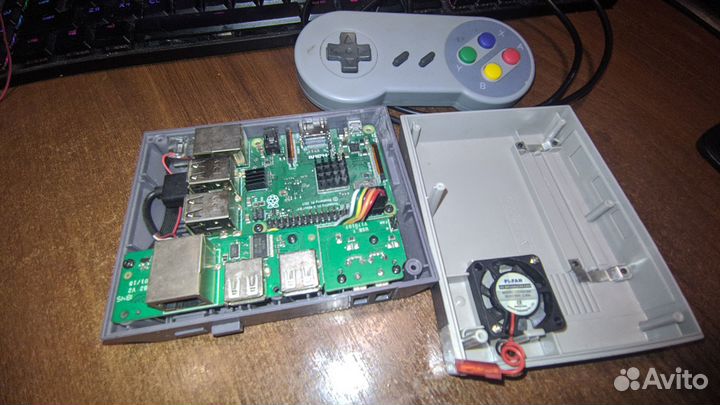 Raspberry Pi 3B в корпусе nespi. Ретро эмулятор
