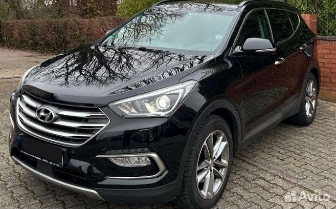 Hyundai Santa Fe 2.2 AT, 2016, 140 000 км