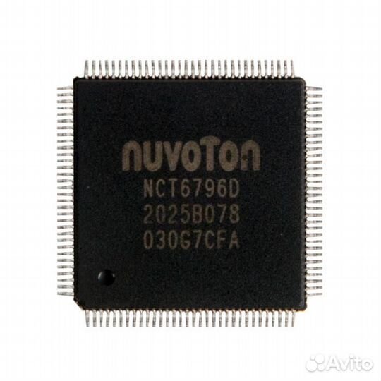 Мультиконтроллер NCT6796D QFP-128 с разбора NCT679