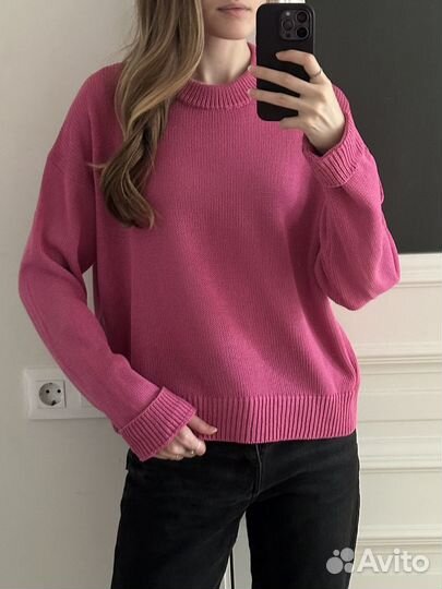 Джемпер lime фуксия