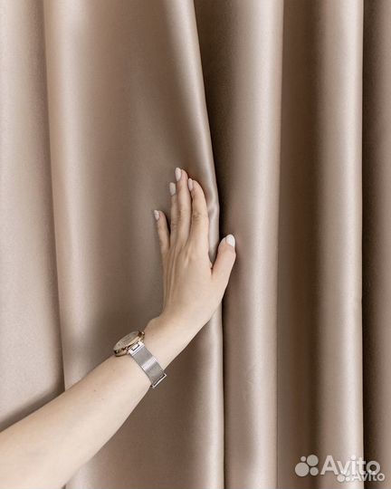 Шторы от производителя Аврора миндаль