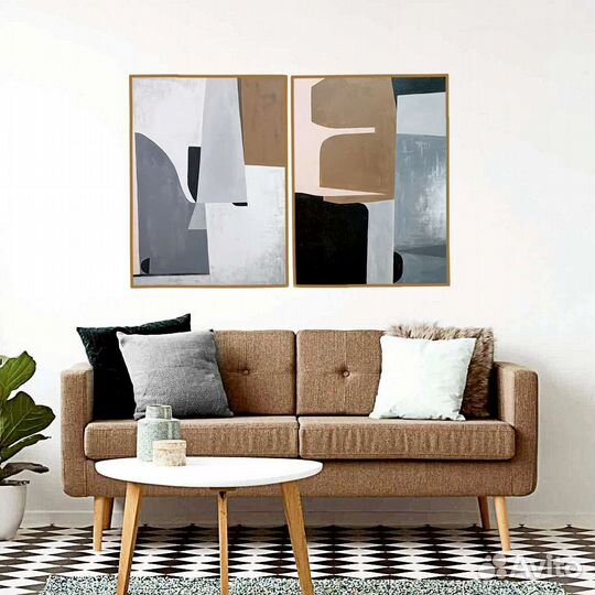 Картина абстракция