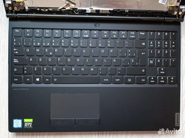 Lenovo Legion Y540 запчасти корпуса, охлаждение