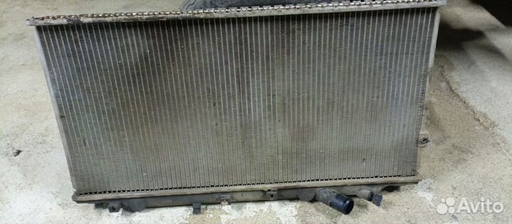 Радиатор охлаждения на kia spectra
