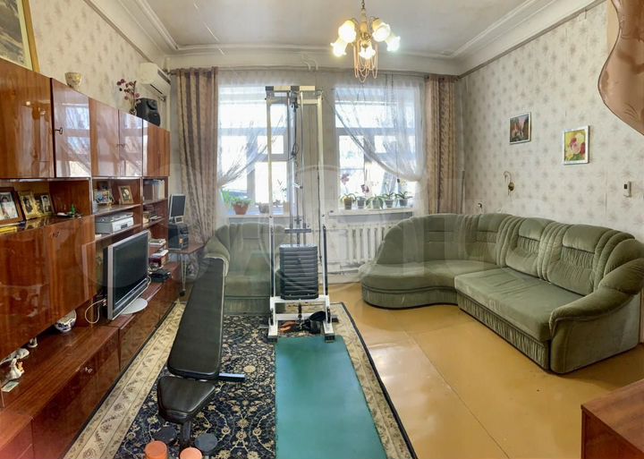 2-к. квартира, 61,1 м², 1/2 эт.