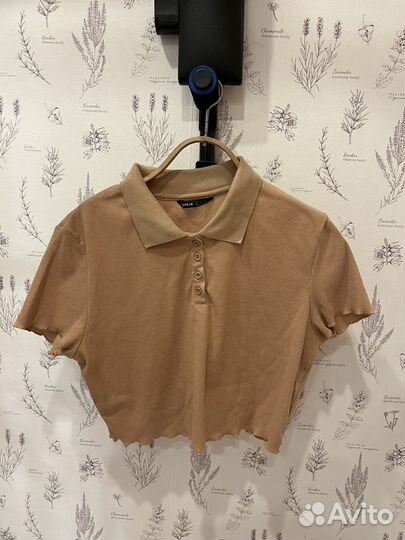 Топик женский коричневый