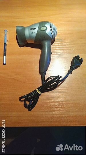 Фен Vitek Alice VT-1320 GV 1200 ватт,2 скорости,пе