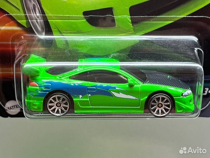 Hot Wheels Mitsubishi Eclipse (Зеленый)