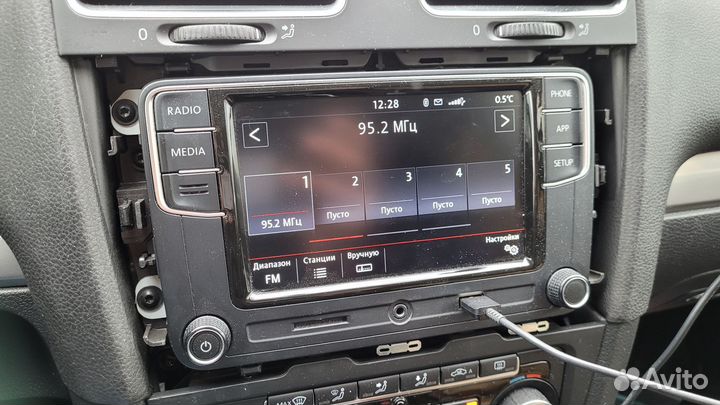 Магнитола RCD 340 Visteon оригинал VW