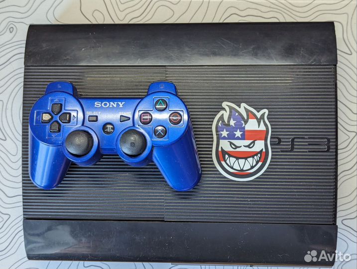 PS3 Super Slim 500 гб прошитая
