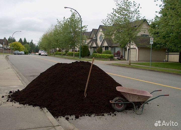 Навоз земля торф