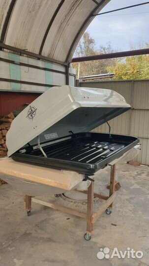 Автобокс на крышу lux