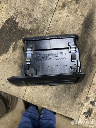 Дефлектор воздуховода печки opel astra h