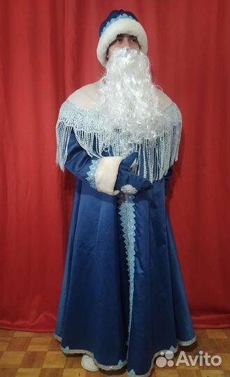 Костюм Деда Мороза взрослый