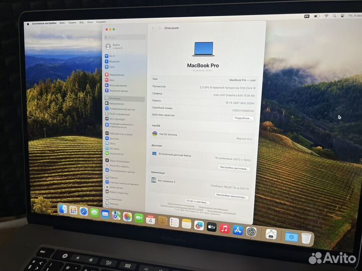 Apple macbook pro 16 2019