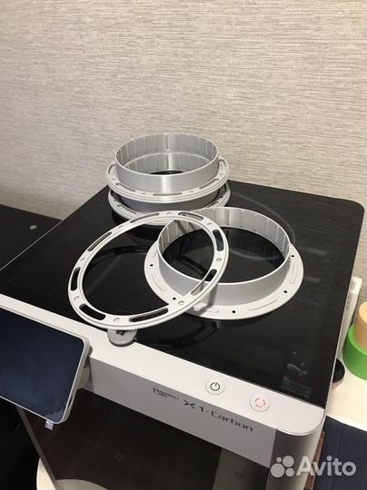 Фланец с бортиком для лунки в палатку (комплект)