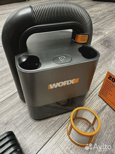 Авто Пылесос Worx с аккумулятором 4.0 Ah