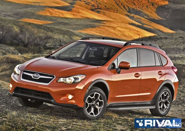 Пороги-подножки Subaru XV 2011-2016 Premium