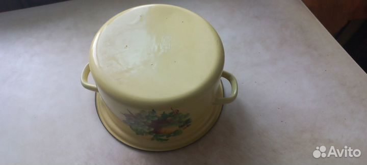 Кастрюля, ведро эмалир. сотейник