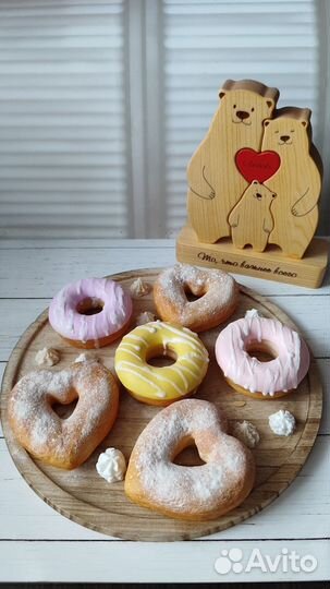 Пирожные из мыла ручной работы